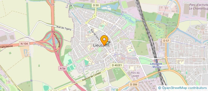 localisation de l'entreprise SOCIETE CIVILE DE MOYENS MD51  LIEUSAINT