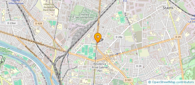 localisation de l'entreprise SOCIETE CIVILE DE MOYENS MEDICALE GUYNEMER à SAINT-DENIS