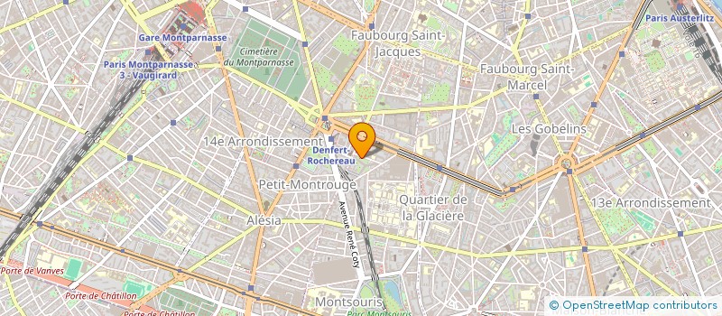 localisation de l'entreprise SOCIETE CIVILE DE MOYENS MERINIS-COLPIN  PARIS