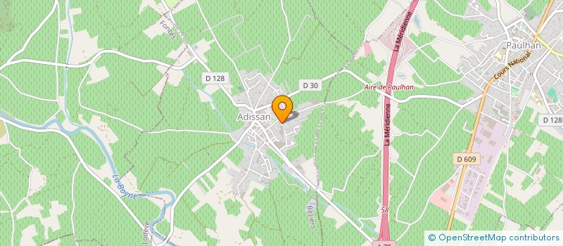 localisation de l'entreprise SOCIETE CIVILE DE MOYENS NARVAL  ADISSAN