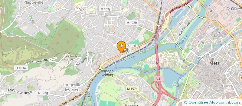 localisation de l'entreprise SOCIETE CIVILE DE MOYENS NEUROPEDIATRIE BSM  LE BAN-SAINT-MARTIN