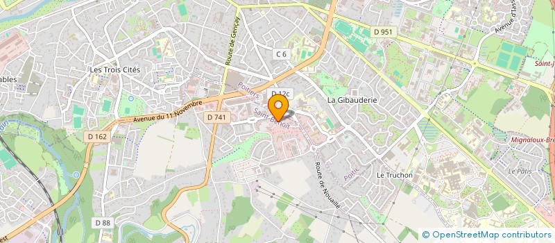 localisation de l'entreprise SOCIETE CIVILE DE MOYENS OPHTACALYPSO à SAINT-BENOIT