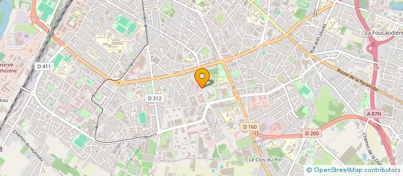 localisation de l'entreprise SOCIETE CIVILE DE MOYENS ORL MAGAR à ANGERS