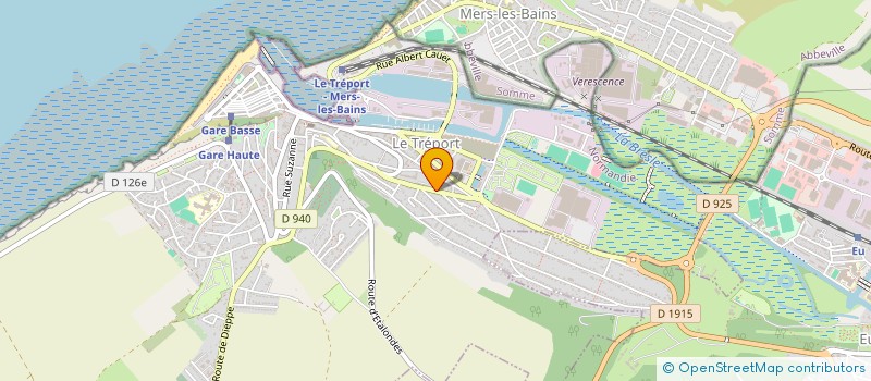 localisation de l'entreprise SOCIETE CIVILE DE MOYENS OSINSKI-GUISLAIN-POUPEL-TEJO MARIANO  LE TREPORT