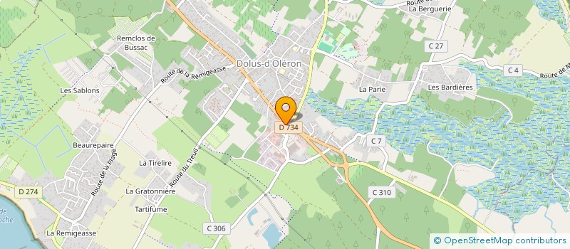 localisation de l'entreprise SOCIETE CIVILE DE MOYENS OSTEOLERON à DOLUS-D'OLERON