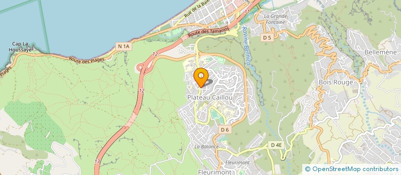localisation de l'entreprise SOCIETE CIVILE DE MOYENS OUDARD-FLORESTAN à SAINT-PAUL