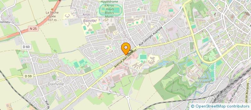 localisation de l'entreprise SOCIETE CIVILE DE MOYENS PHILIPPE DEBOUT ET FREDERIC RUBIO  DAINVILLE