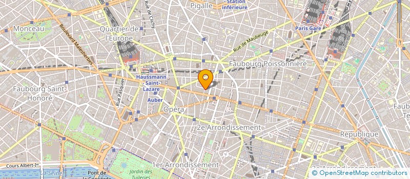 localisation de l'entreprise SOCIETE CIVILE DE MOYENS PHYSIO SPORT PARIS  PARIS