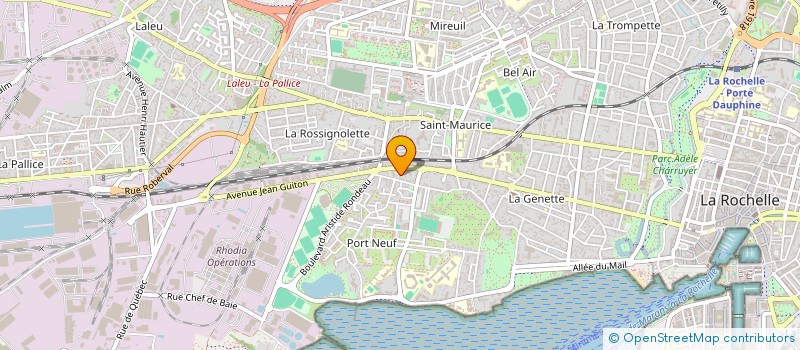 localisation de l'entreprise SOCIETE CIVILE DE MOYENS PNEUMOPOLE D'AUNIS à LA ROCHELLE