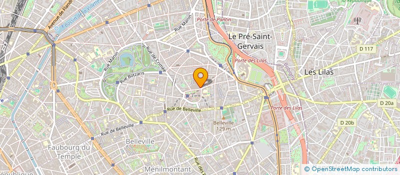 localisation de l'entreprise SOCIETE CIVILE DE MOYENS RADIOLOGIE PLACE DES FETES à PARIS