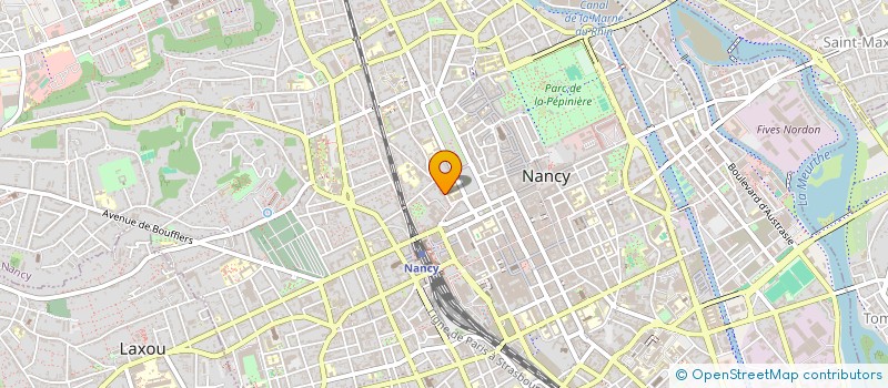 localisation de l'entreprise SOCIETE CIVILE DE MOYENS RAVINELLE 15  NANCY