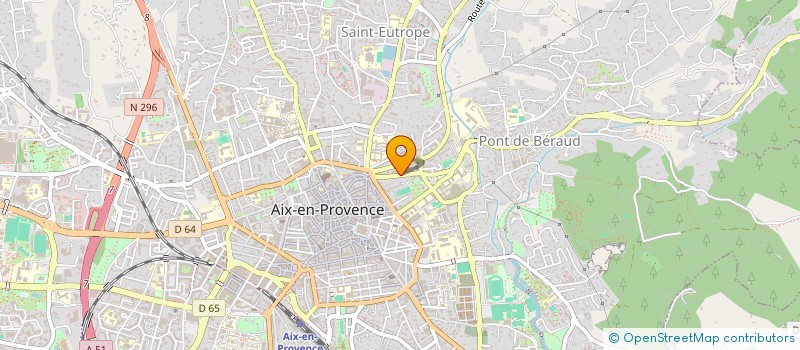 localisation de l'entreprise SOCIETE CIVILE DE MOYENS REQUIER SAINTE-VICTOIRE à AIX-EN-PROVENCE