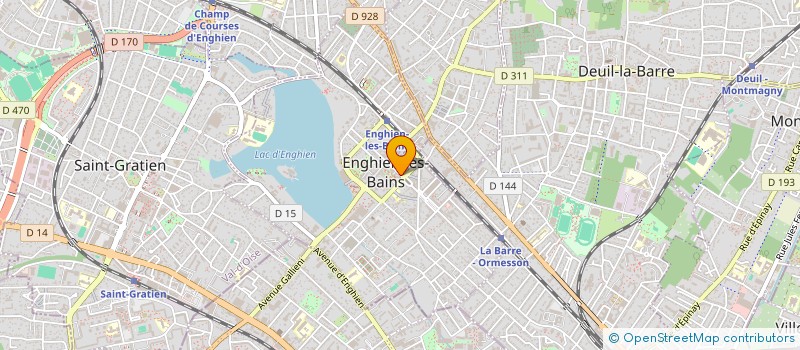 localisation de l'entreprise SOCIETE CIVILE DE MOYENS RGYN  ENGHIEN-LES-BAINS