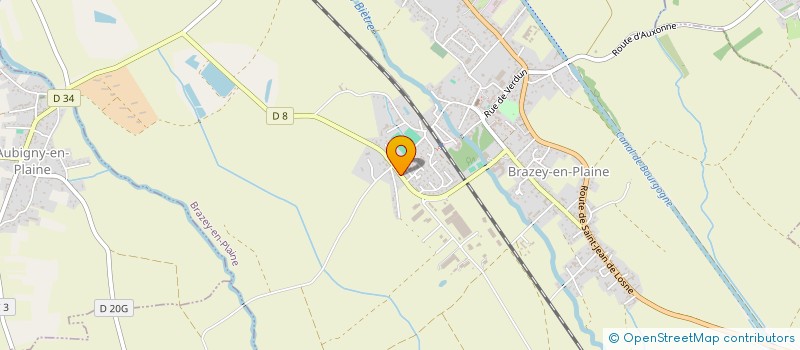 localisation de l'entreprise SOCIETE CIVILE DE MOYENS  ROCHE DJEFFEL à BRAZEY-EN-PLAINE