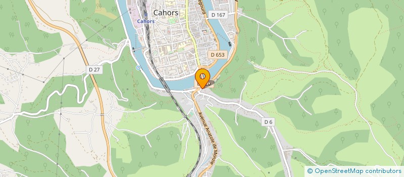 localisation de l'entreprise SOCIETE CIVILE DE MOYENS SAINT GEORGES MEDICAL  CAHORS