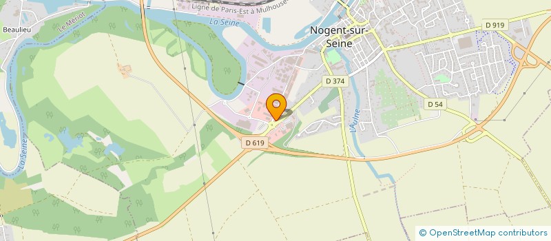 localisation de l'entreprise SOCIETE CIVILE DE MOYENS SAINT LAURENT à NOGENT-SUR-SEINE