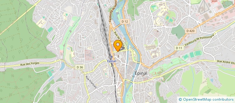 localisation de l'entreprise SOCIETE CIVILE DE MOYENS SALVIN à EPINAL