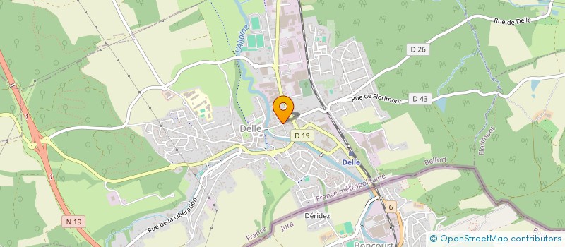 localisation de l'entreprise SOCIETE CIVILE DE MOYENS SCM SAINT NICOLAS  DELLE