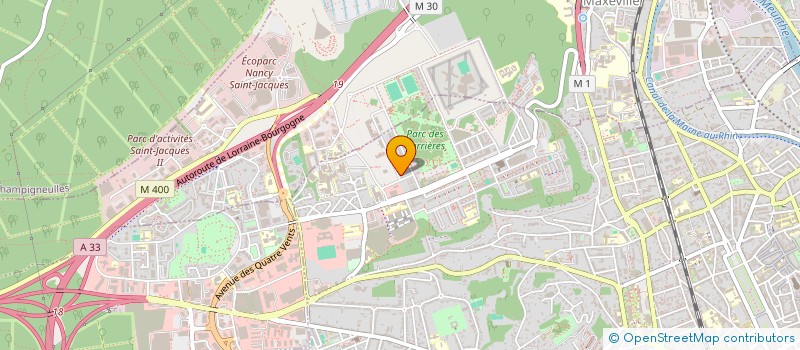 localisation de l'entreprise SOCIETE CIVILE DE MOYENS SIMON CHAMBRE CHONE HANGAN QUILICI  NANCY