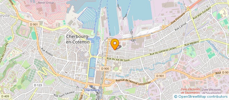 localisation de l'entreprise SOCIETE CIVILE DE MOYENS SMILE LABO à CHERBOURG-EN-COTENTIN
