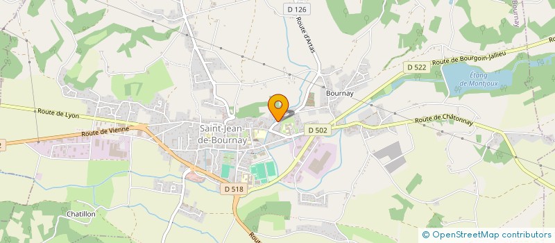 localisation de l'entreprise SOCIETE CIVILE DE MOYENS TASSIGNON - LANDRU  SAINT-JEAN-DE-BOURNAY