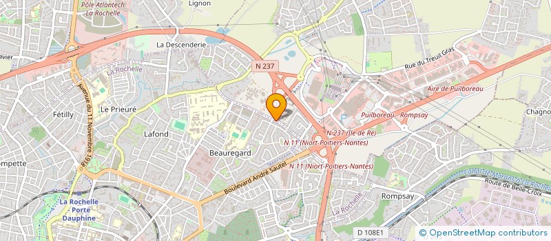 localisation de l'entreprise SOCIETE CIVILE DE MOYENS VASCUPOLE à PUILBOREAU