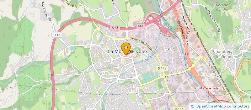 localisation de l'entreprise SOCIETE CIVILE DE MOYENS VASOCOLY à LA MOTTE-SERVOLEX