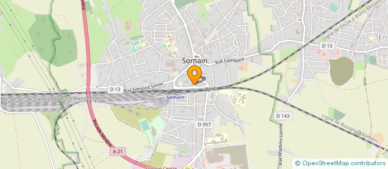 localisation de l'entreprise SOCIETE CIVILE DE MOYENS VERDIERE - LOBRY à SOMAIN
