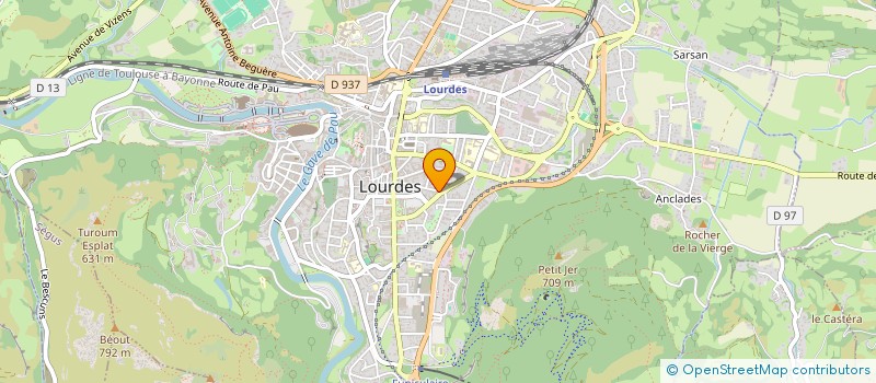localisation de l'entreprise SOCIETE CIVILE DE MOYENS WAGNER - MARTINEL à LOURDES