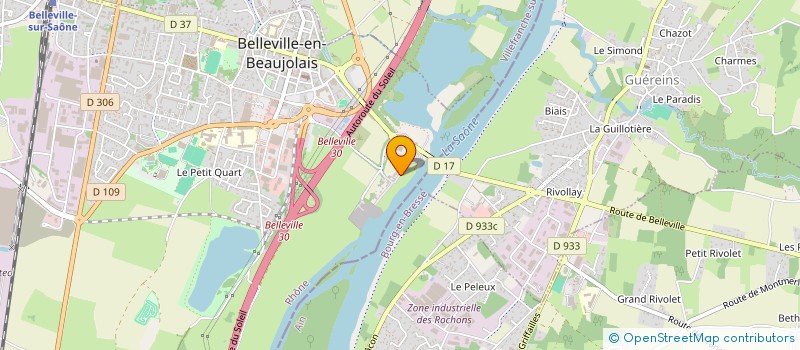 localisation de l'entreprise SOCIETE CIVILE DE NEUFONTAINES  BELLEVILLE-EN-BEAUJOLAIS