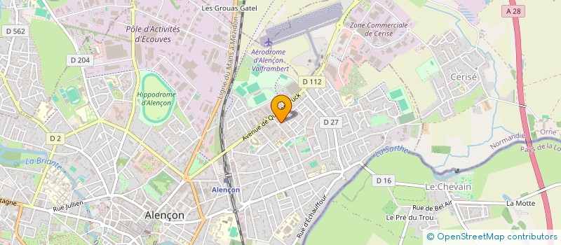 localisation de l'entreprise SOCIETE CIVILE DE NOTRE DAME à ALENCON