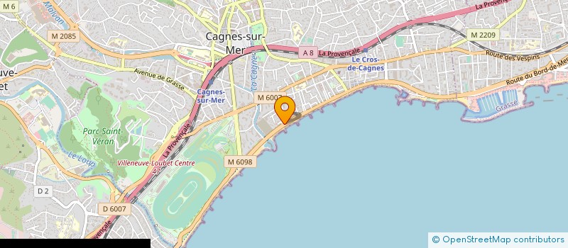 localisation de l'entreprise SOCIETE CIVILE DE PARTICIPATION FINANCIERE AVELINO DE VASCONCELOS à CAGNES-SUR-MER