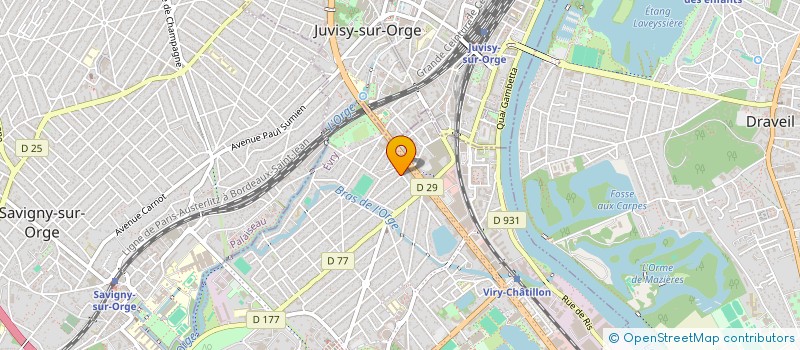 localisation de l'entreprise SOCIETE CIVILE DE PARTICIPATION FINANCIERE GARCIA à VIRY-CHATILLON
