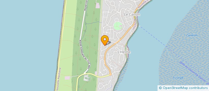 localisation de l'entreprise SOCIETE CIVILE DE PARTICIPATION G.D.  LEGE-CAP-FERRET