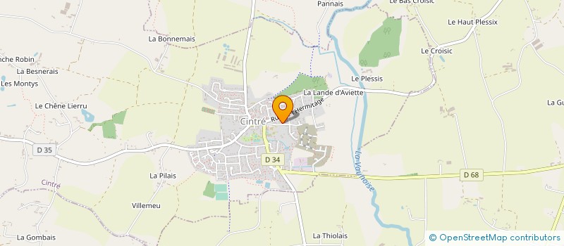 localisation de l'entreprise SOCIETE CIVILE DE PARTICIPATION GOVEN  CINTRE