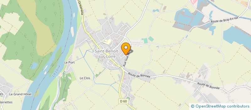 localisation de l'entreprise SOCIETE CIVILE DE PATRIMOINE CORBERY à SAINT-BENOIT-SUR-LOIRE