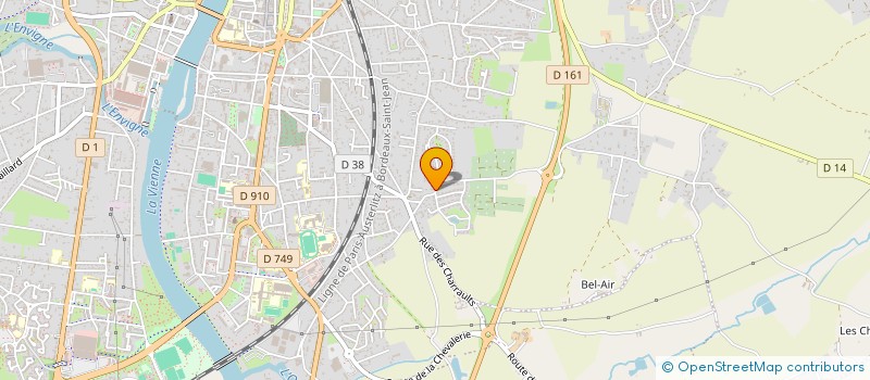 localisation de l'entreprise SOCIETE CIVILE DE PATRIMOINE LA BERGERIE  CHATELLERAULT