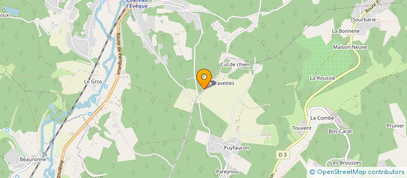 localisation de l'entreprise SOCIETE CIVILE DE PATRIMOINE MJTV  CHATEAU-L'EVEQUE