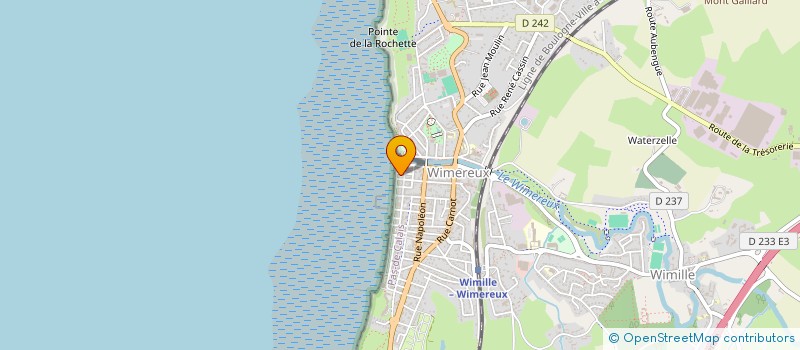 localisation de l'entreprise SOCIETE CIVILE DE PATRIMOINE PEFI  WIMEREUX