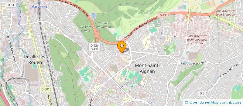 localisation de l'entreprise SOCIETE CIVILE DE PATRIMOINE SEA à MONT-SAINT-AIGNAN