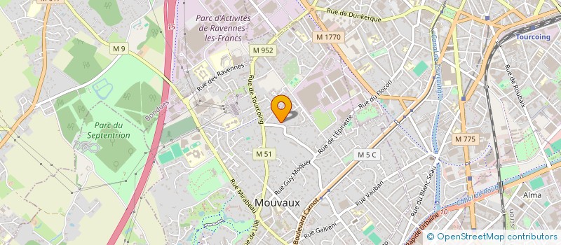 localisation de l'entreprise SOCIETE CIVILE DE PLASSE DEVIANNE à MOUVAUX
