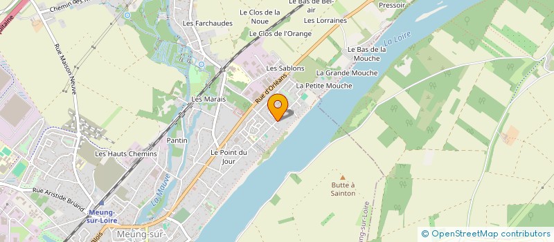 localisation de l'entreprise SOCIETE CIVILE DE PORTEFEUILLE DANIEL ROSE à MEUNG-SUR-LOIRE