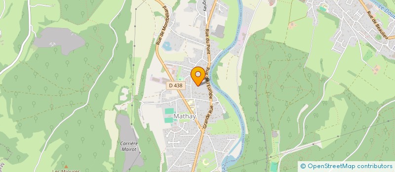 localisation de l'entreprise SOCIETE CIVILE DE PORTEFEUILLE DU BLONDEL  MATHAY