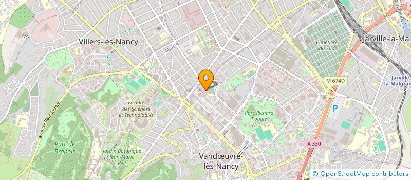 localisation de l'entreprise SOCIETE CIVILE DE PORTEFEUILLE ECOINSPIRE  VANDUVRE-LES-NANCY
