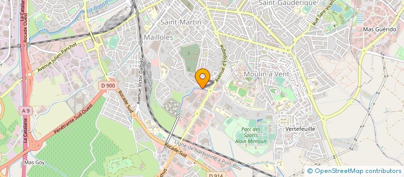 localisation de l'entreprise SOCIETE CIVILE DE PORTEFEUILLE JEAN-CLAUDE MARTINEZ à PERPIGNAN