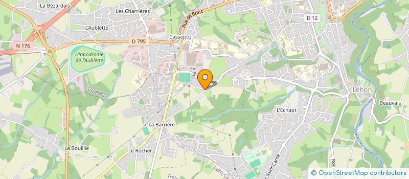 localisation de l'entreprise SOCIETE CIVILE DE PORTEFEUILLE MARPA  DINAN