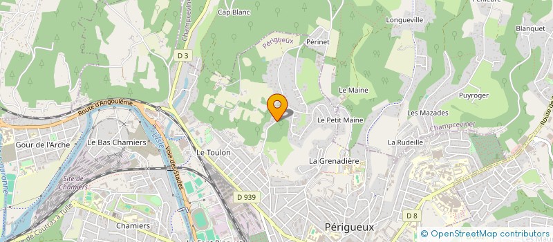 localisation de l'entreprise SOCIETE CIVILE DE PUYROUSSEAU à PERIGUEUX