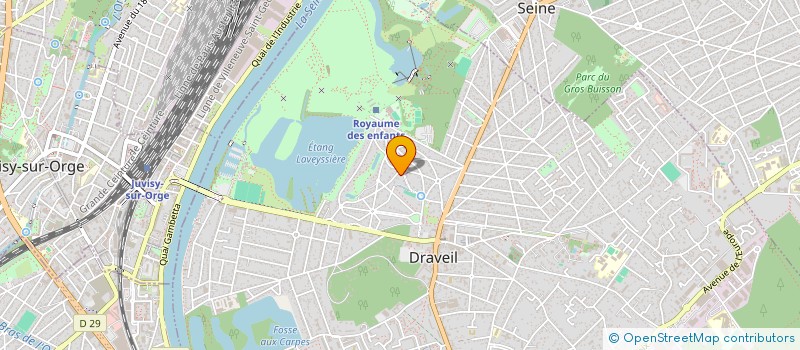 localisation de l'entreprise SOCIETE CIVILE DE QUINNE à DRAVEIL