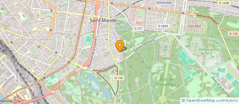 localisation de l'entreprise SOCIETE CIVILE DE RENDEZ-VOUS à SAINT-MANDE