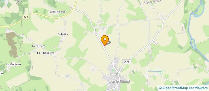 localisation de l'entreprise SOCIETE CIVILE DE SAINT-PIERRE  ASSE LE RIBOUL